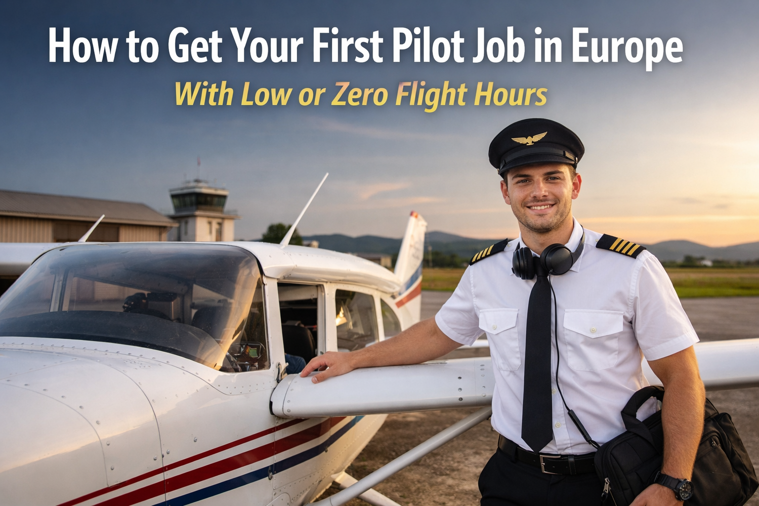 How to Get Your First Pilot Job in Europe with Low or Zero Flight Hours